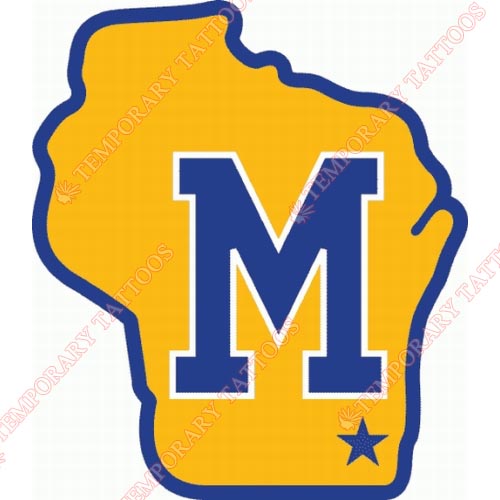 Milwaukee Brewers Customize Temporary Tattoos Stickers NO.1722